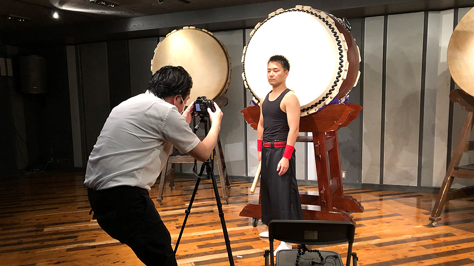 Image from The J Team, taken at the Taiko Center in Aoyama