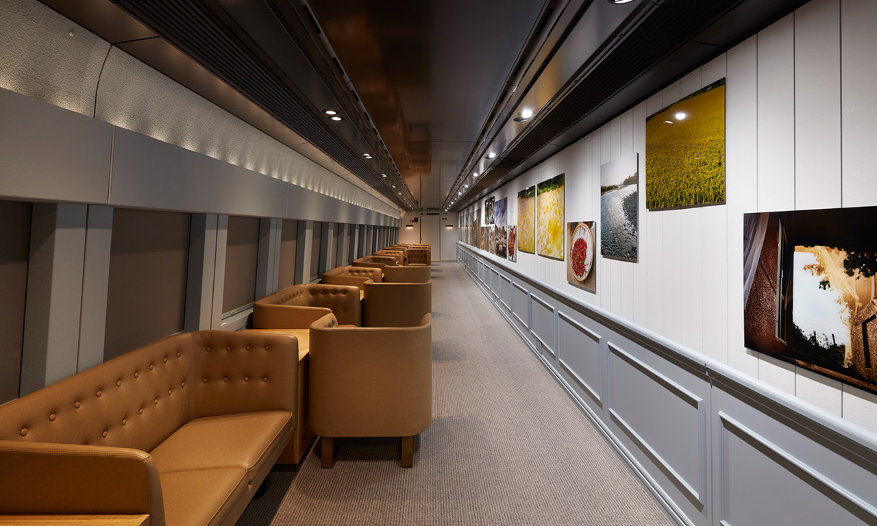 Relax on a chartered JR East double decker shinkansen train