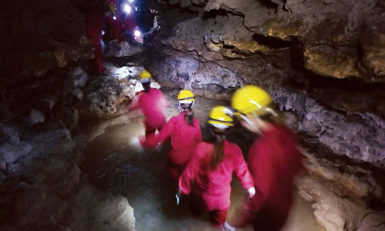 Team building activities in Gangala Valley and reception in Limestone Caves