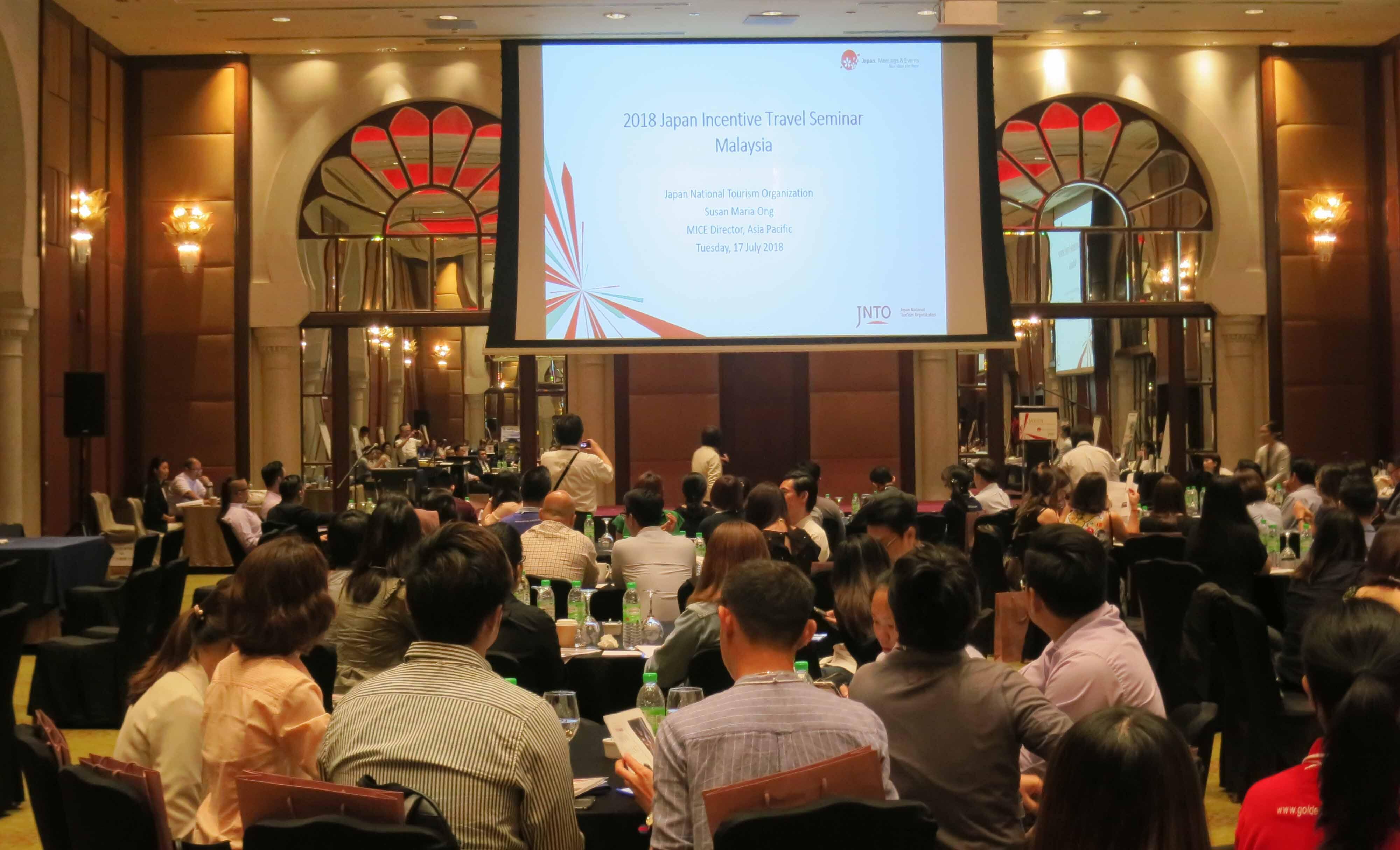 Connecting the Dots: JNTO organizes Japan Incentive Travel Seminars in Kuala Lumpur and Bangkok  