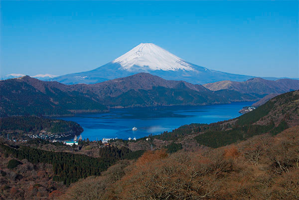 View of Mt. Fuji from Daikanzan