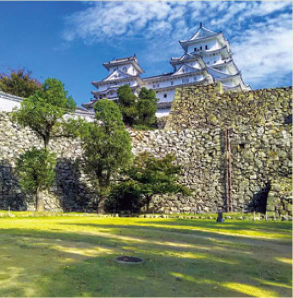 World Heritage and National Treasure Himeji Castle Ninomaru Square