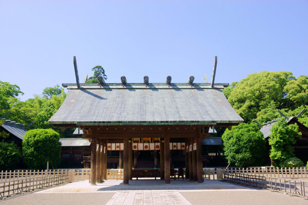 Miyazaki Jingu Shrine entrance
